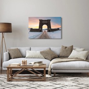 Obraz brány, Yellowstone (90x60 cm)
