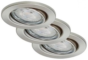 Briloner 7148-032-SADA 3xLED Stmievateľné kúpeľňové svietidlo 1xGU10/5W/230V IP23