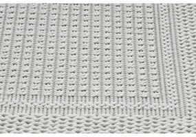 Kusový koberec Duhra biely atyp 60x250cm