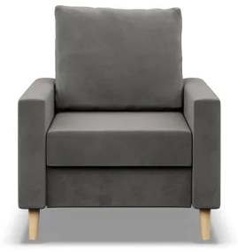 Kreslo BLANK Elegant svetlosivé