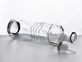 Sklenená fľaša na olivový olej Basic 500 ml