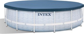 INTEX CHEVRON PRISM FRAME Okrúhly bazén 488×122cm s kartušovou filtráciou 220–240V 26746NP
