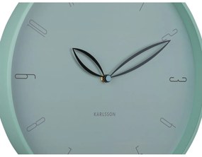 Karlsson 6012BL dizajnové nástenné hodiny modrá, pr. 40 cm