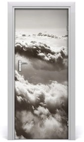 Fototapeta na dvere let nad oblaky 75x205 cm