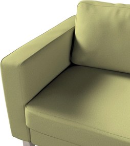 Poťah na sedačku Karlstad (nerozkladací, 3-miestny, krátky) farba produktu zelená látka lesklá, zamatová