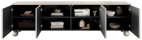 TV stolík Sonatia II 200 cm - kašmírová