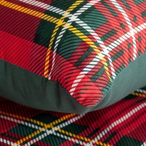 VIANOČNÉ RENFORCÉ OBLIEČKY JENNY 140X200 CM, 1 KS 70X80 CM VZOROVANÉ