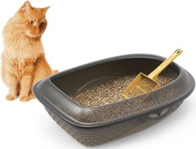 BAMA Toaleta pre mačky SABBIA, hneda