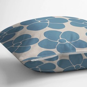 Obliečka na vankúš 43x43 cm Blue Meadow – Mila Home