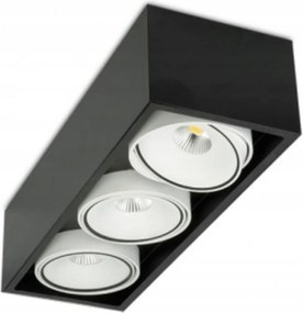 Bpm Stropné svietidlo Gran Kuvet 8218 matná biela s čiernou polomatnou 8218.03