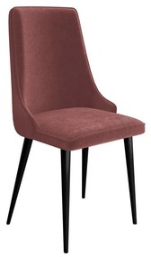 Stolička Earp, Dostupné poťahy: Magic Velvet 2216, Farby nožičiek: čierna / čierna + zlatá