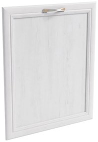 Predná stena umývačky MDF 713x446 biela/dub lancelot