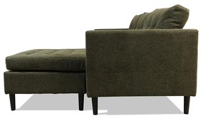 Rohová sedacia súprava Catini SAFIRA zelená