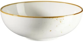 Mäser Miska Pintar White hnedé bodky 17 cm, 17 cm