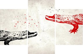 Obraz - Krokodíly (90x60 cm)