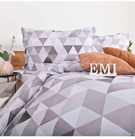 Obliečky bavlnené Dakar sivé EMI