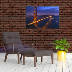 Obraz - Golden Gate Bridge (90x60 cm)