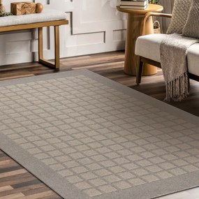 Koberec TEXTURA 488.09.LA110 Osta sivý / béžový