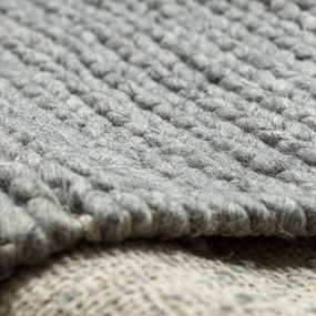 Dywany Łuszczów, Kusový koberec Tahar 99004G grey, 90x150, šedá, obývacia izba