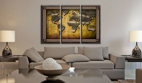Artgeist Obraz - The World in a Frame Veľkosť: 90x60, Verzia: Premium Print