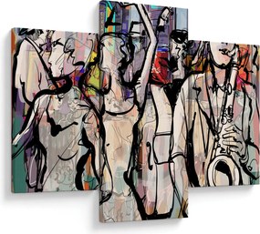 Obraz - Jazzová noc (90x60 cm)