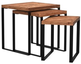furniture-nabytek.cz - Sada 3 konferenčních stolků Sydney