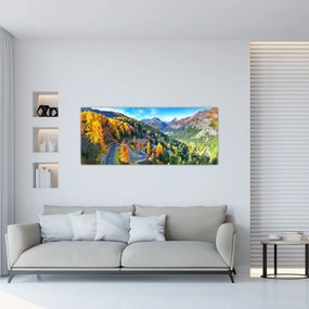 Obraz - Malojský priesmyk (120x50 cm)