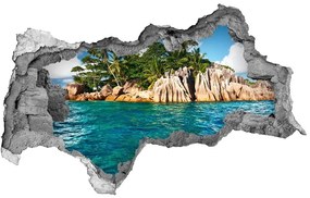 Nálepka fototapeta 3D výhľad Tropický ostrov nd-b-82172236