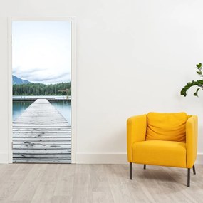 Fototapeta na dvere - Pri pohľade z móla (95x205cm)