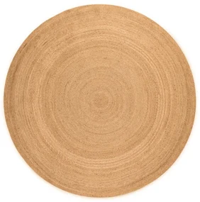 Koberec Jute Braided Rangpur naturálny / zlatý