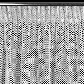 ZÁCLONA NA PÁSKE AGNESS 140X270 CM BIELA