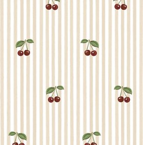Tapeta malé čerešne pruhy 280x50 cm