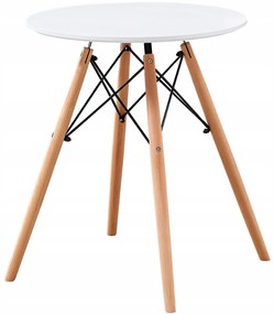 Bestent Jedálenský stôl 100cm Anello White