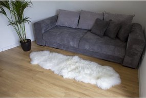 Ovčia kožušina double biela 180x65 cm
