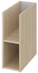 Cersanit - Moduo, otvrorená závesná skrinka pod dosku 20cm, dub, K116-020