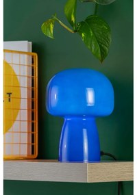 Modrá stolová lampa (výška 20 cm) Fervor – Leitmotiv