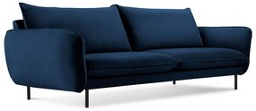 Zamatová trojmiestna pohovka Vienna 200 × 92 × 95 cm