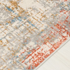 TA Koberec G512C BIELY/LOSOSOVÝ PORTLAND HIK Rozmer: 80x150 cm