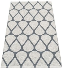 Tmavosivý vnútorný a vonkajší koberec 70x140 cm Otis Granit – Pappelina