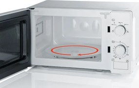 Severin MW 7770 - Mikrovlnná rúra 700 W / 230 V, 20 l, biela