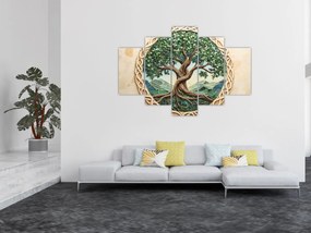 Obraz – Prepletený strom života (150x105 cm)