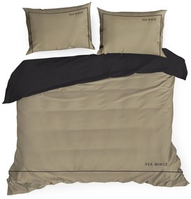 SATÉNOVÉ OBLIEČKY EVA MINGE H 200X220 CM, 2KS 70X80 CM BÉŽOVÉ