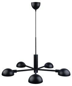 DFTP by Nordlux - Luster na lanku NOMI 5xE14/8W/230V čierna