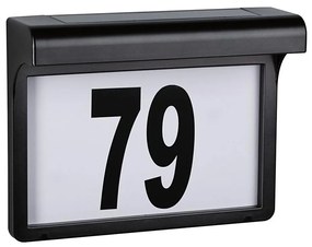 Paulmann 95388 - LED/0,05W IP44 Solárne domové číslo DAYTON 1,2V 600 mAh