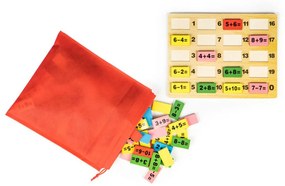 Drevené matematické domino | 66ks