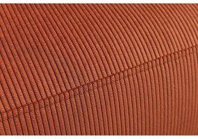 Oranžová zamatová rohová pohovka Enjoy – Bobochic Paris