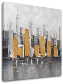 Obraz na plátne MESTO 70x70 cm