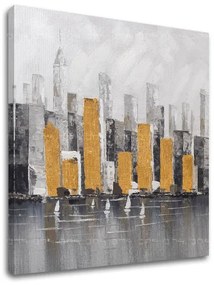 Obraz na plátne MESTO 70x70 cm