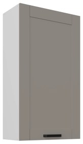 Horná kuchynská skrinka Lucid 60 G-108 1F (korpus: biela + front: mdf claygrey). Vlastná spoľahlivá doprava až k Vám domov. 1134669