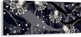 Obraz - Diamanty v priestore (120x50 cm)